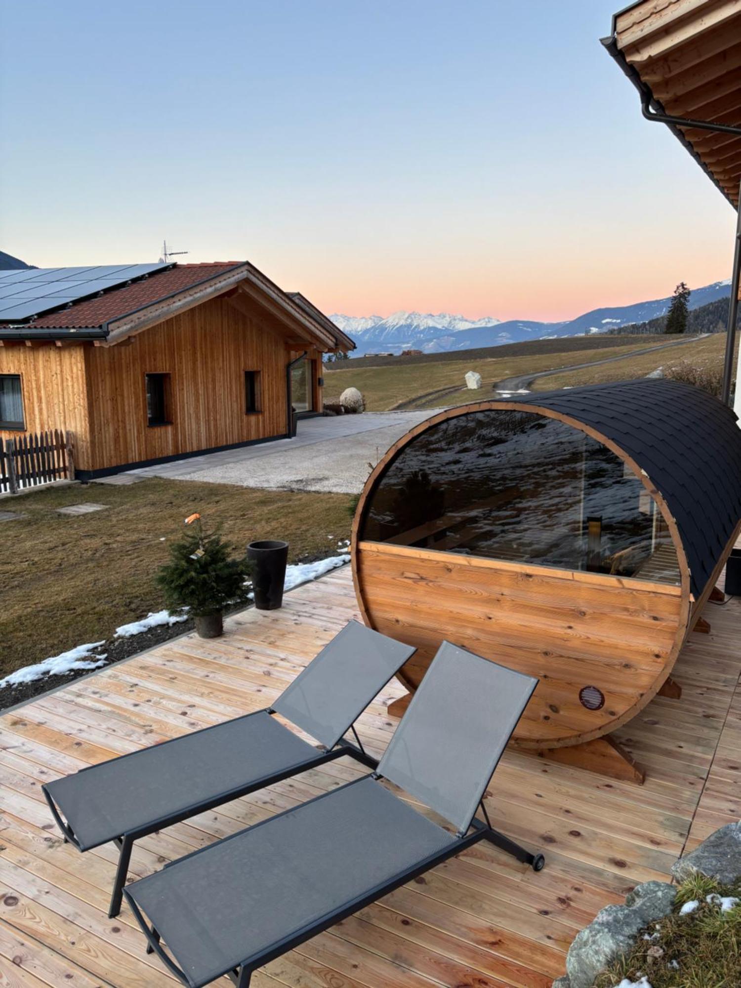 Chalet Am Wiesenweg Chiusa Esterno foto